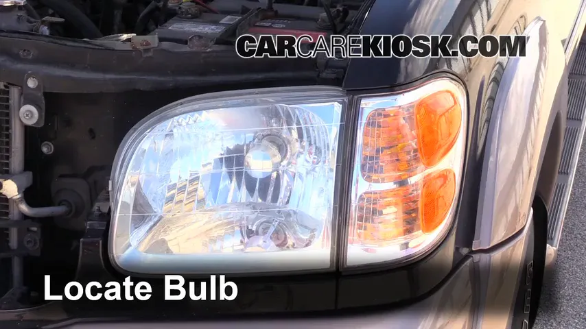 2002 Toyota Sequoia SR5 4.7L V8 Lights Parking Light (replace bulb)